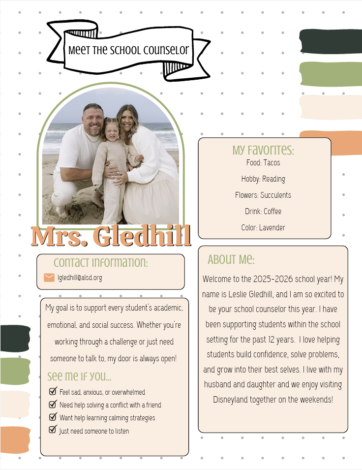 Meet the Counselor Flyer