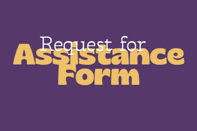 Request for Assistance Form