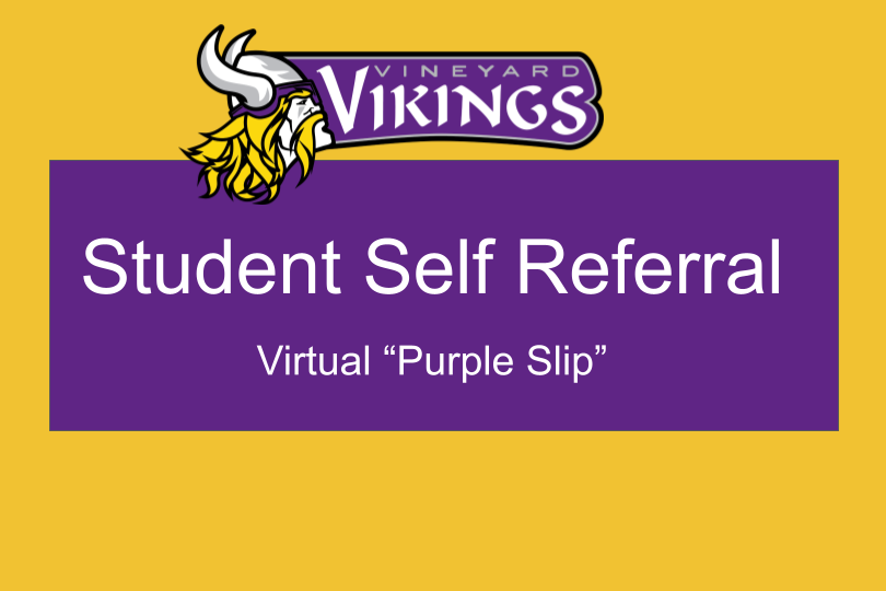 Student Self Referral