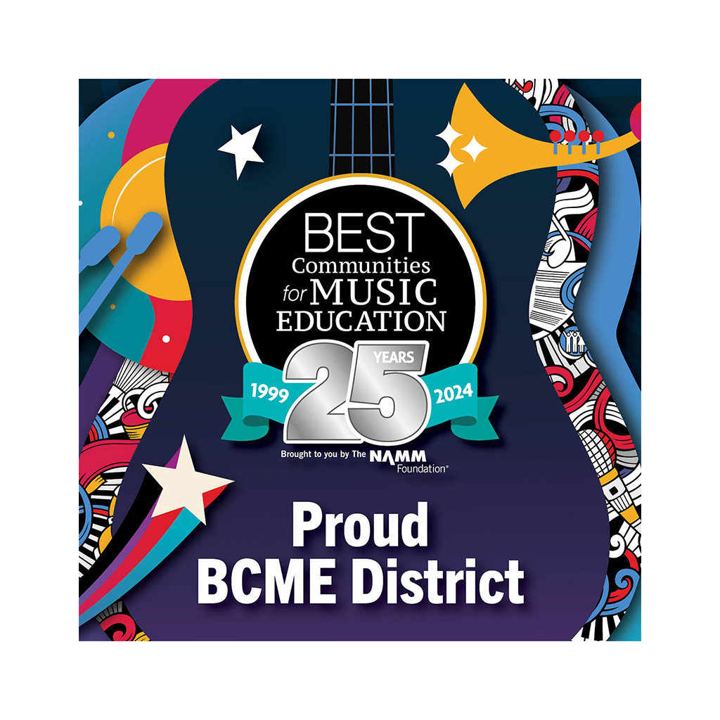 Best Communities for Music Education Seal: Proud BCME District