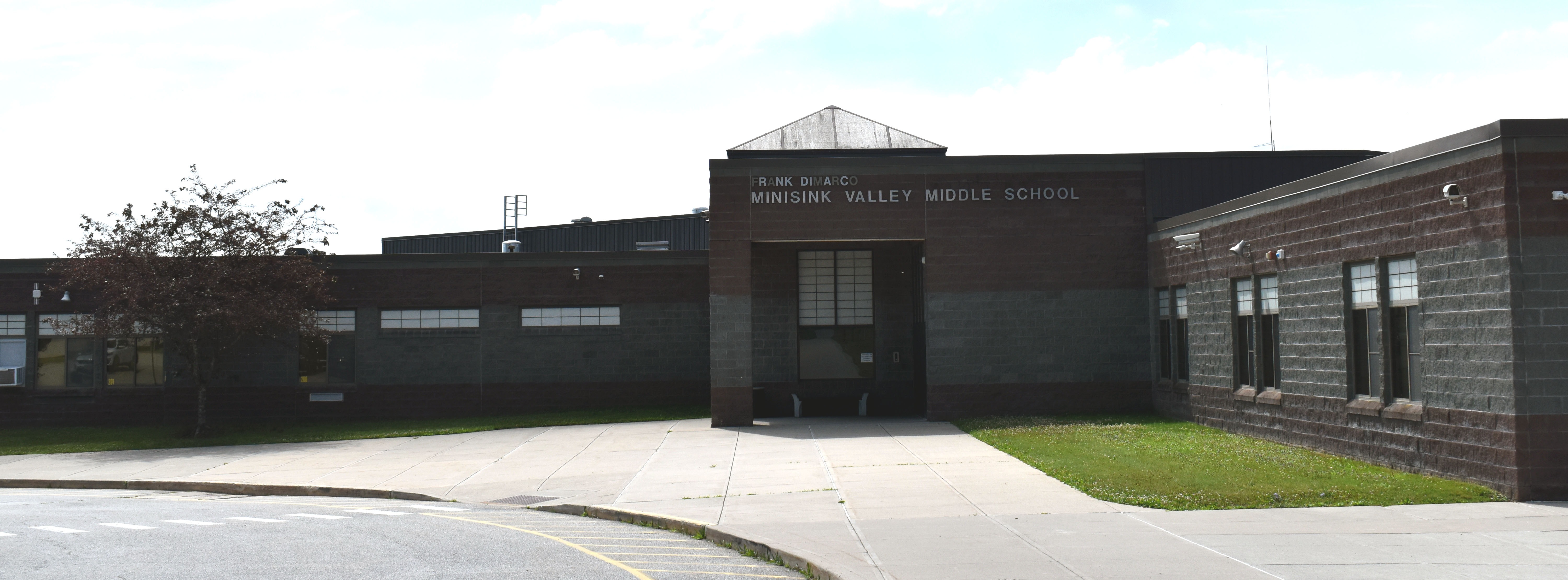 exterior of middle school