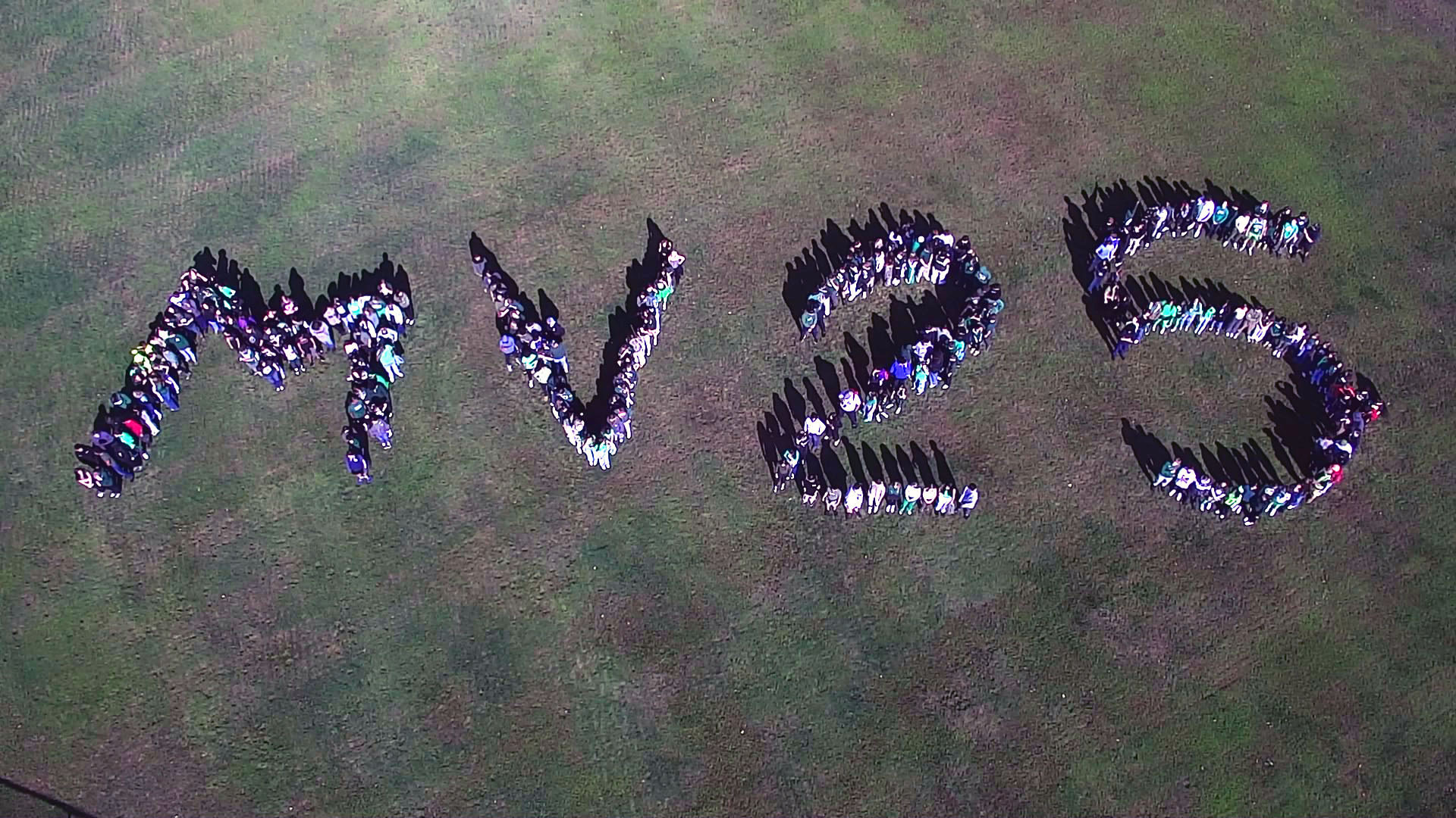 Class of 2025 drone photo