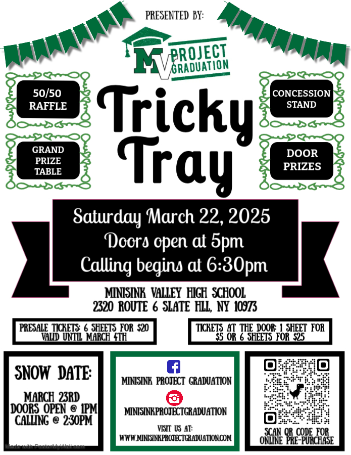 Tricky tray news