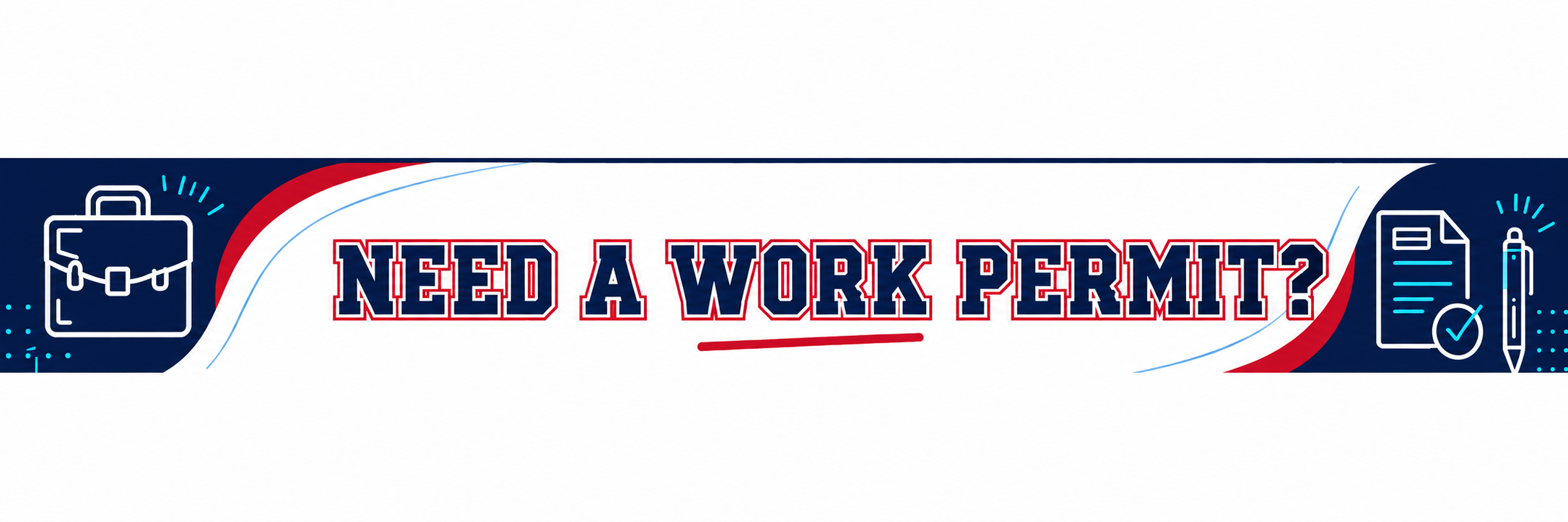 work permit banner