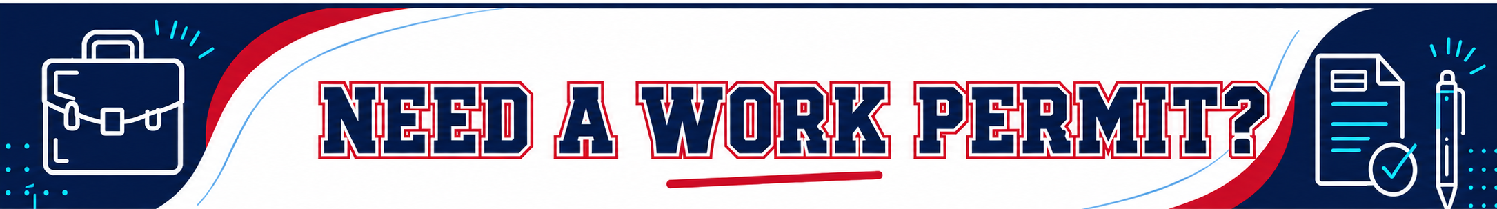 work permit banner