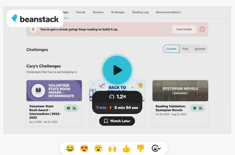 Beanstack Video link