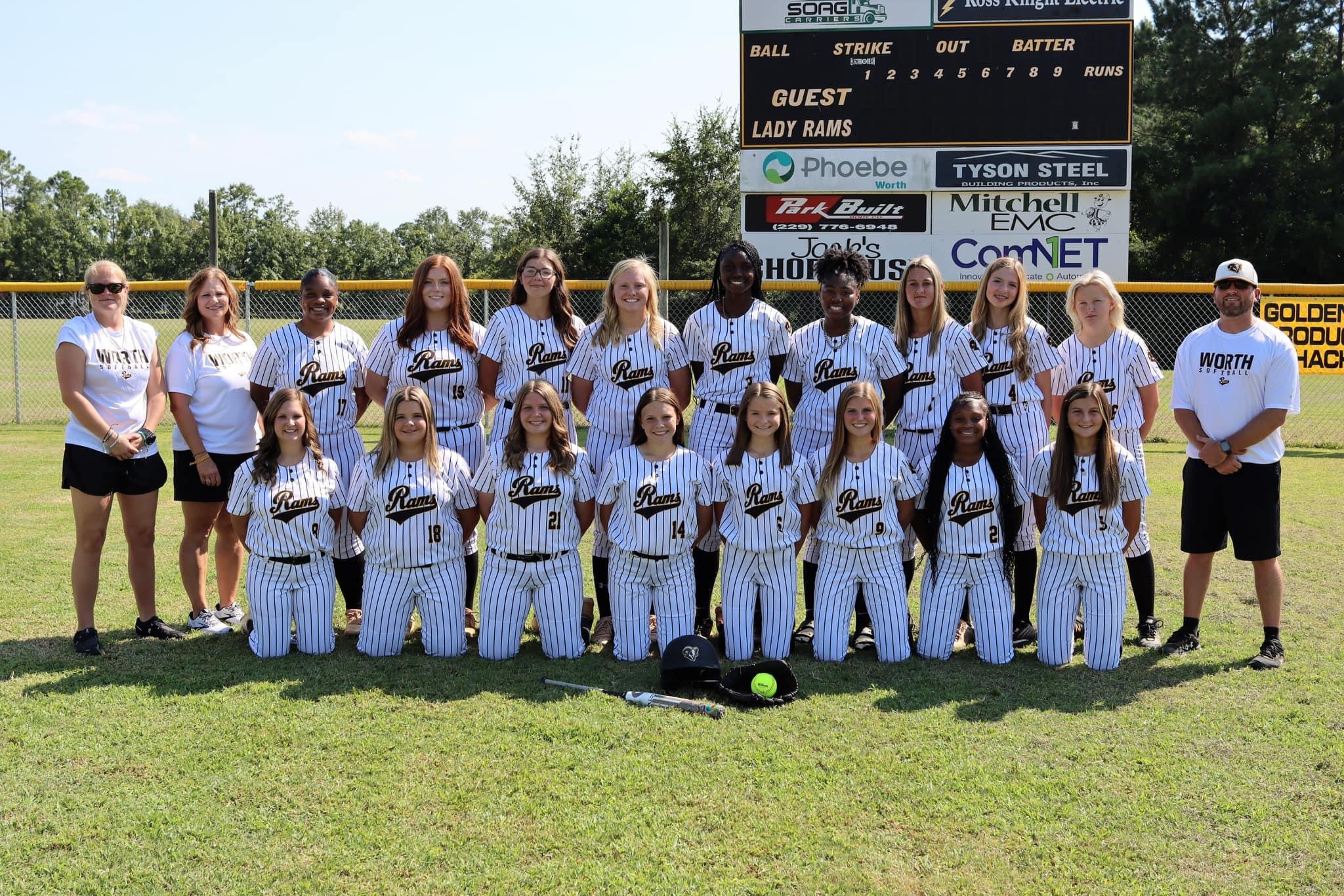 Softball Team Photo