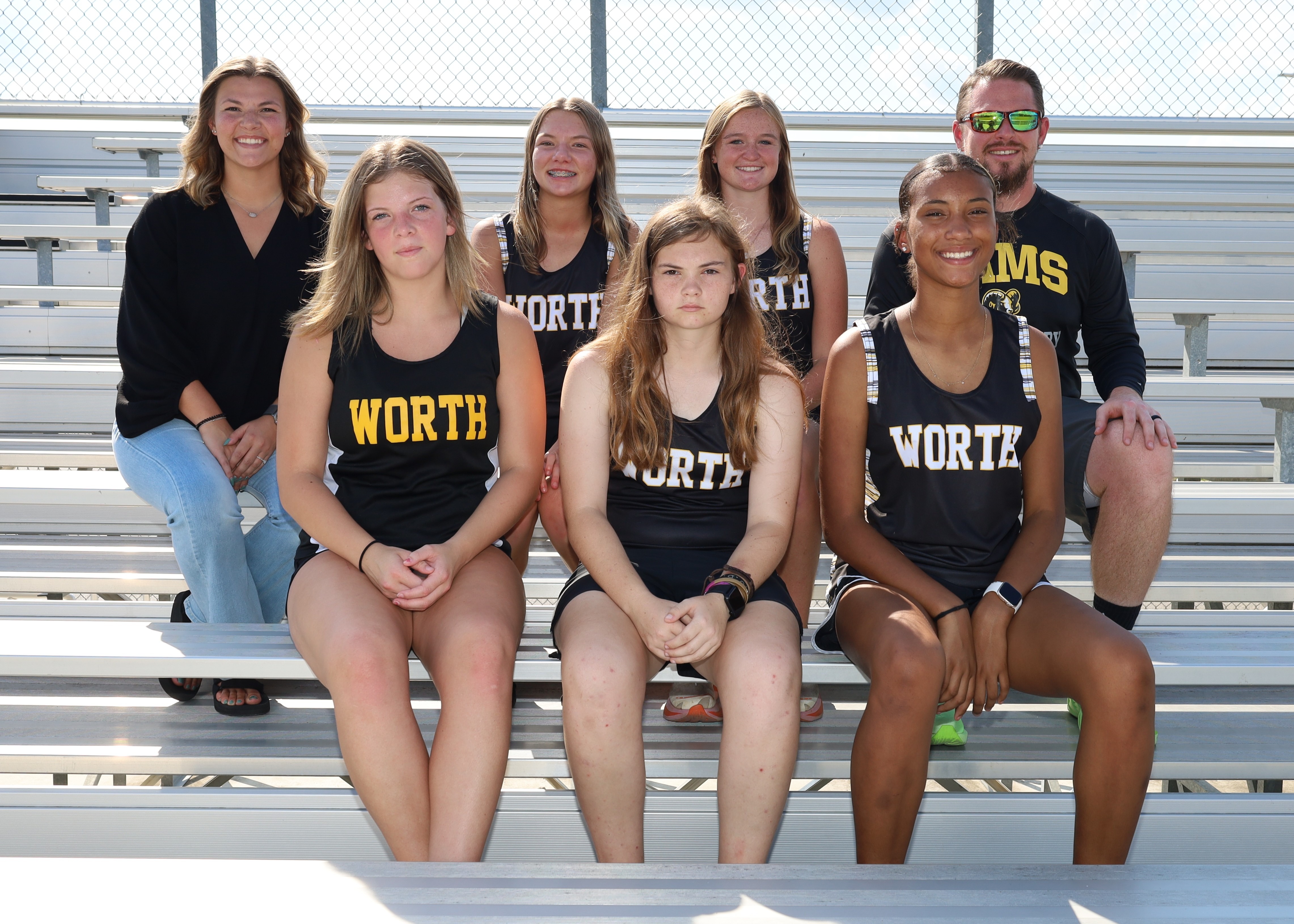 24 Girls Cross Country Team