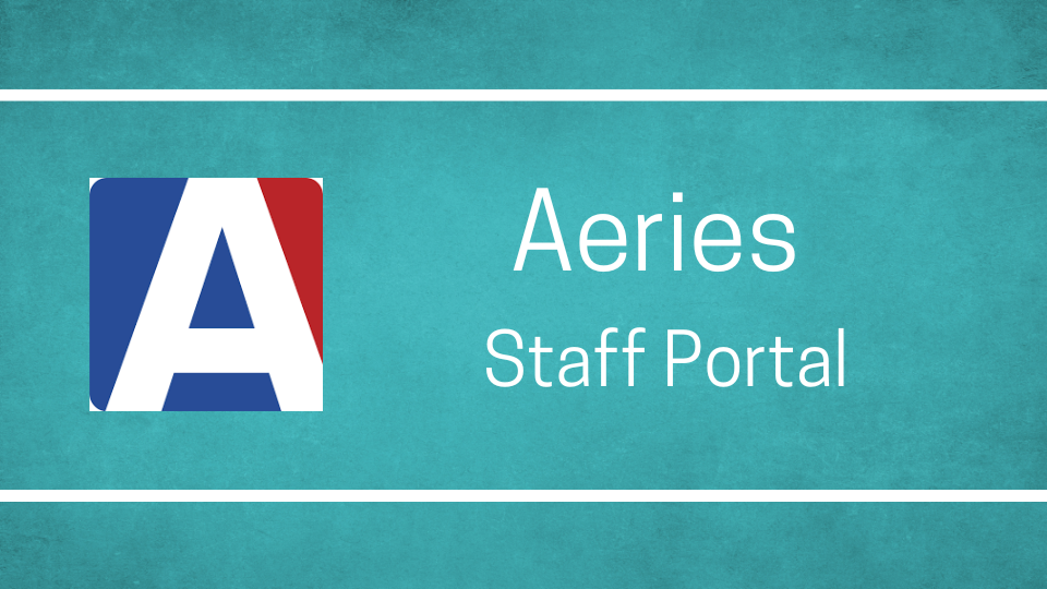 Aeries Staff Portal