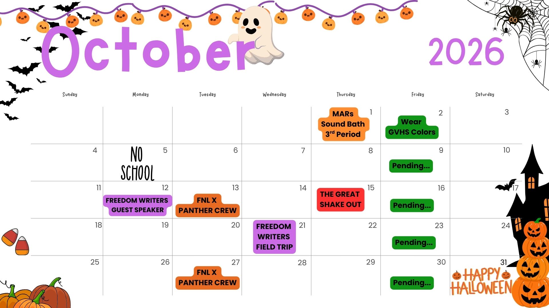 October