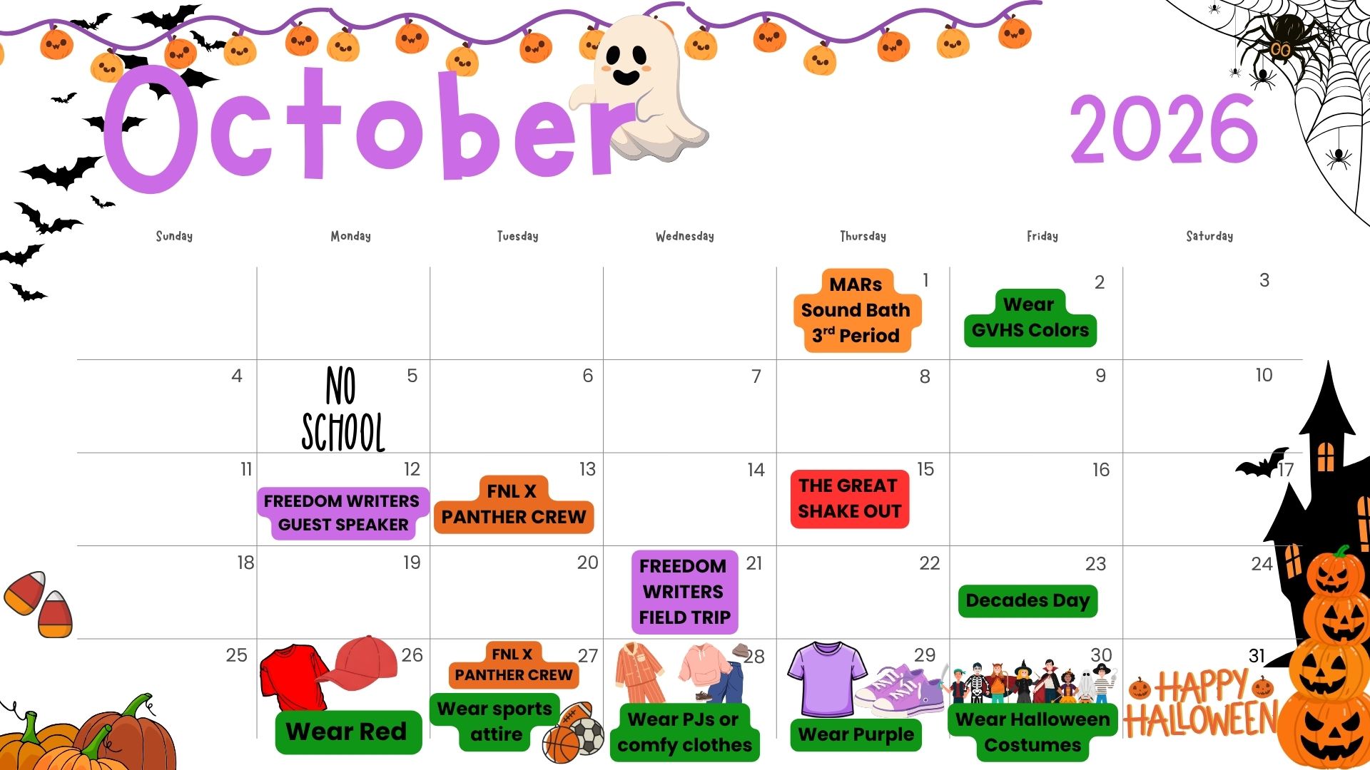 October