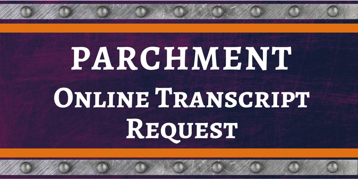 Parchment Online Transcript Request