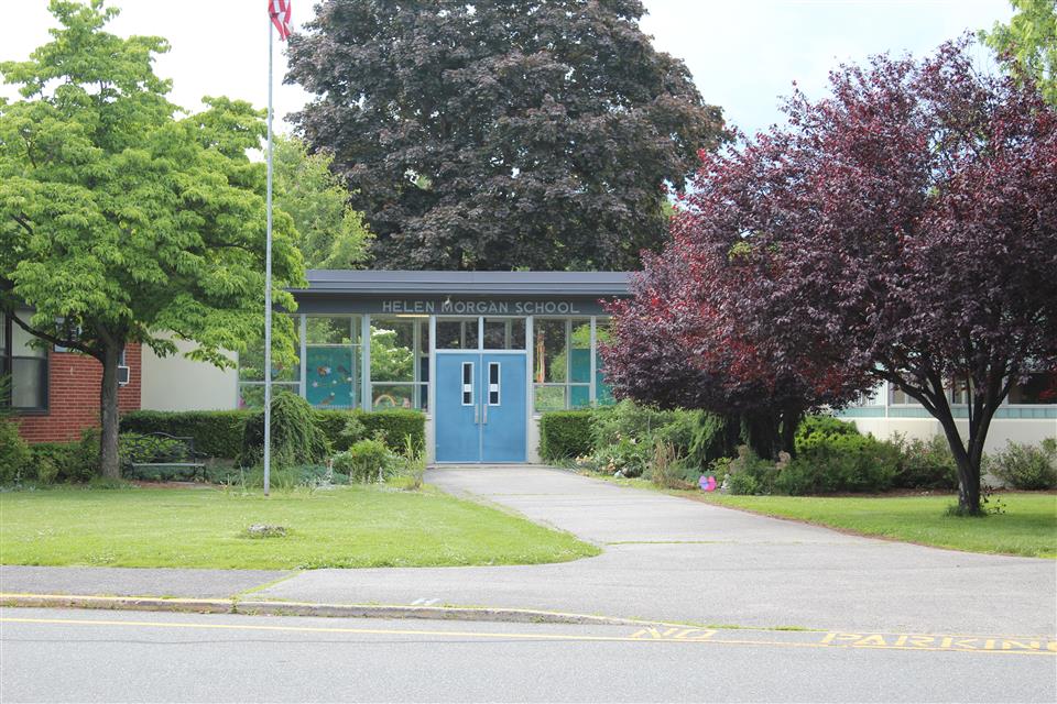 Helen Morgan School entrance