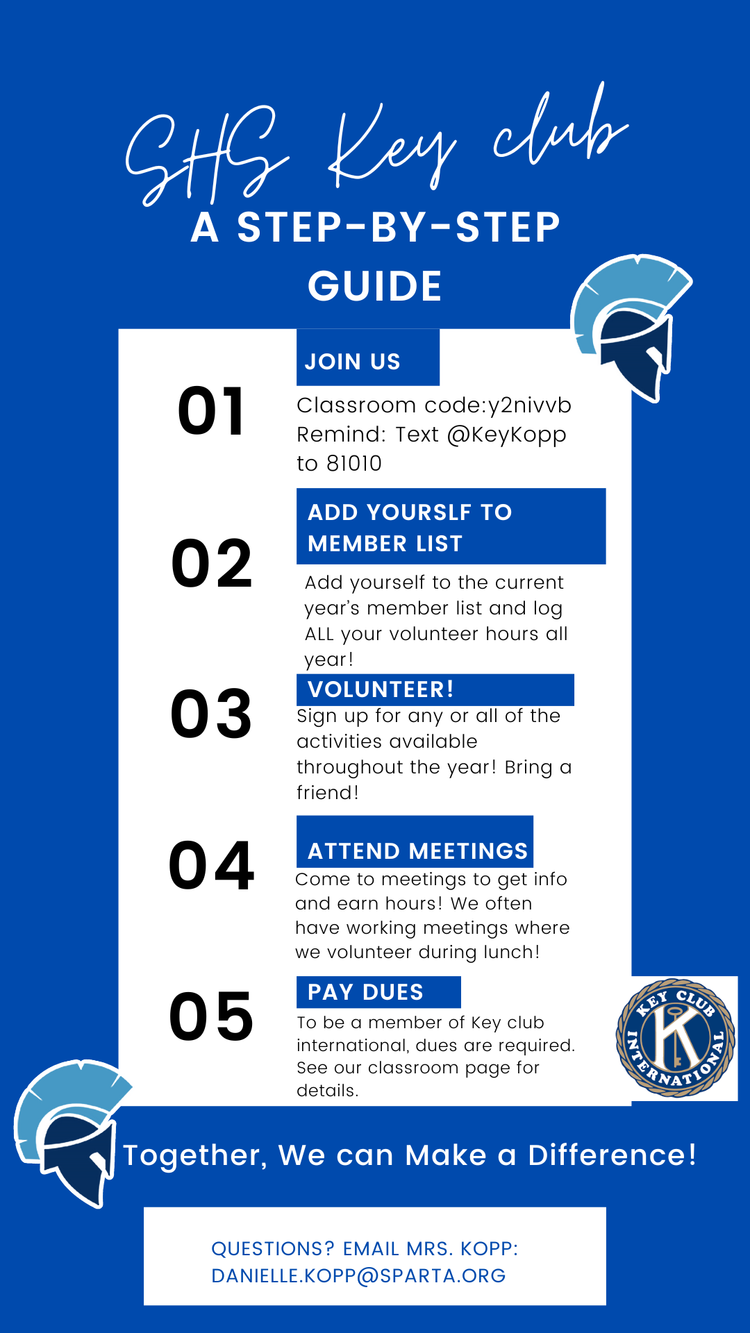 Key Club Information