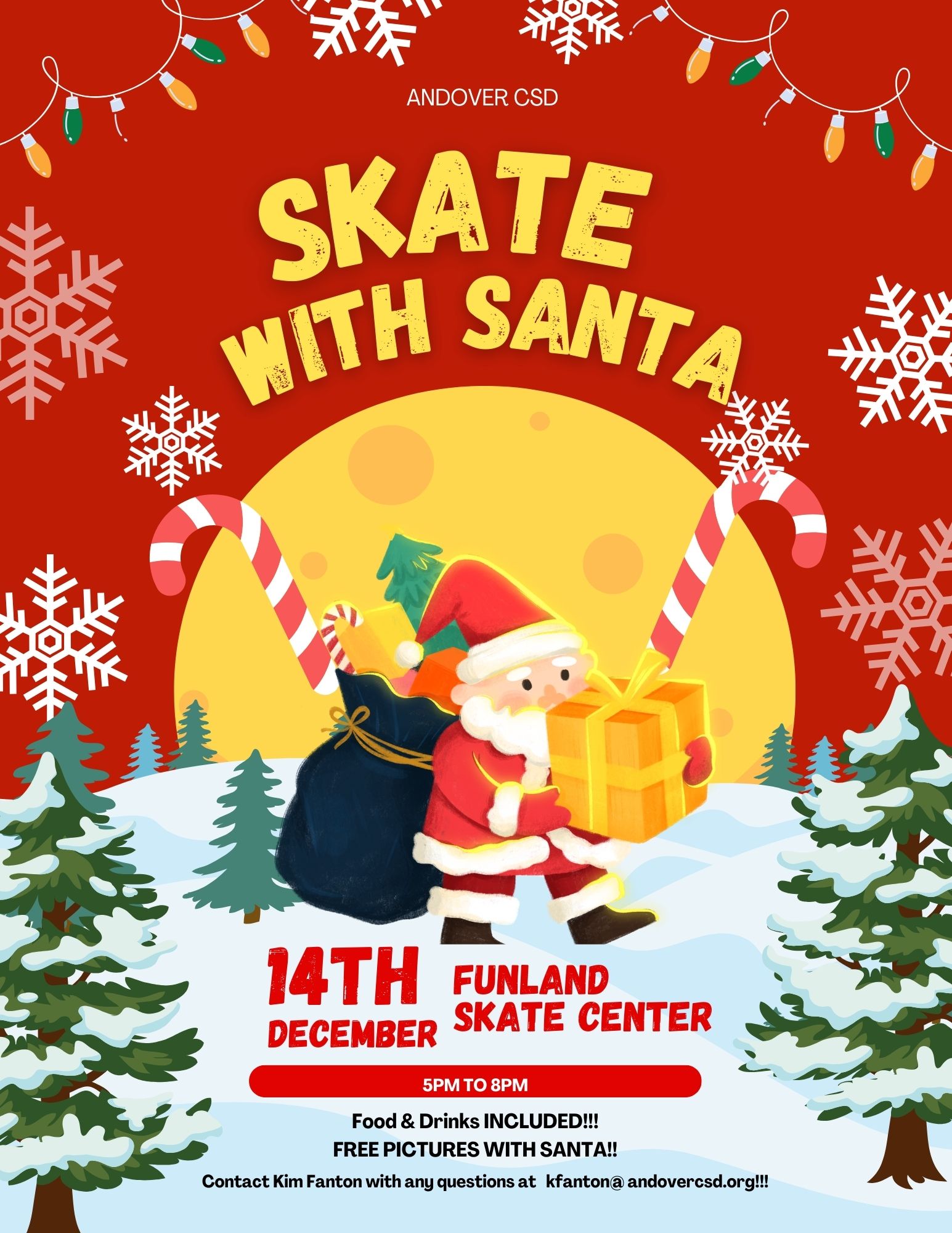 Skate with Santa 12/14/2023