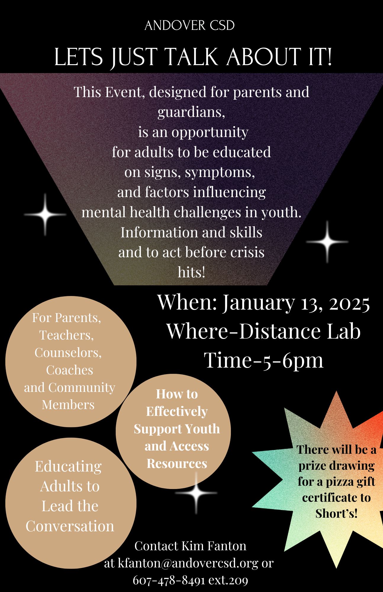 Let's Talk About It - 1.13.2025 at Andover Central School, NY