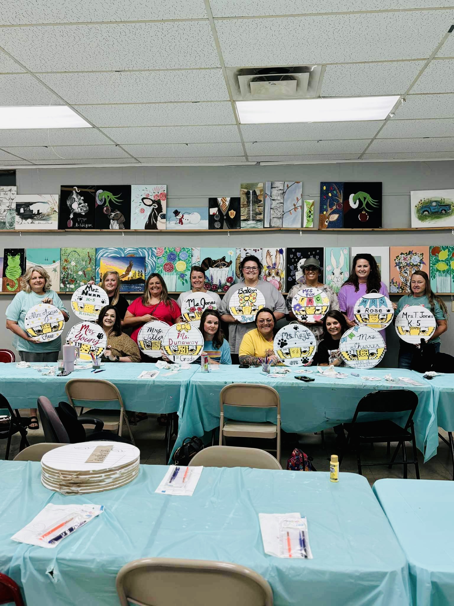 Staff Painting Party