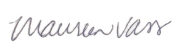 Signature Maureen Vass