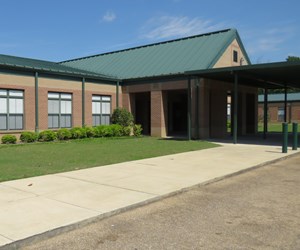 front of mooreville elementary school