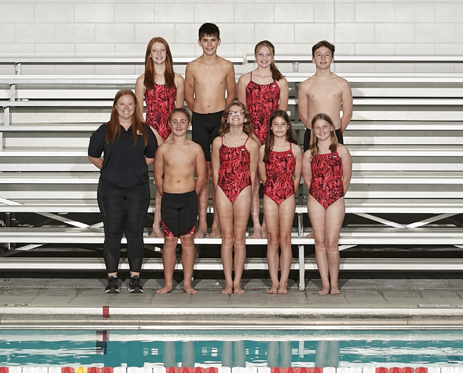 junior high dive team picture