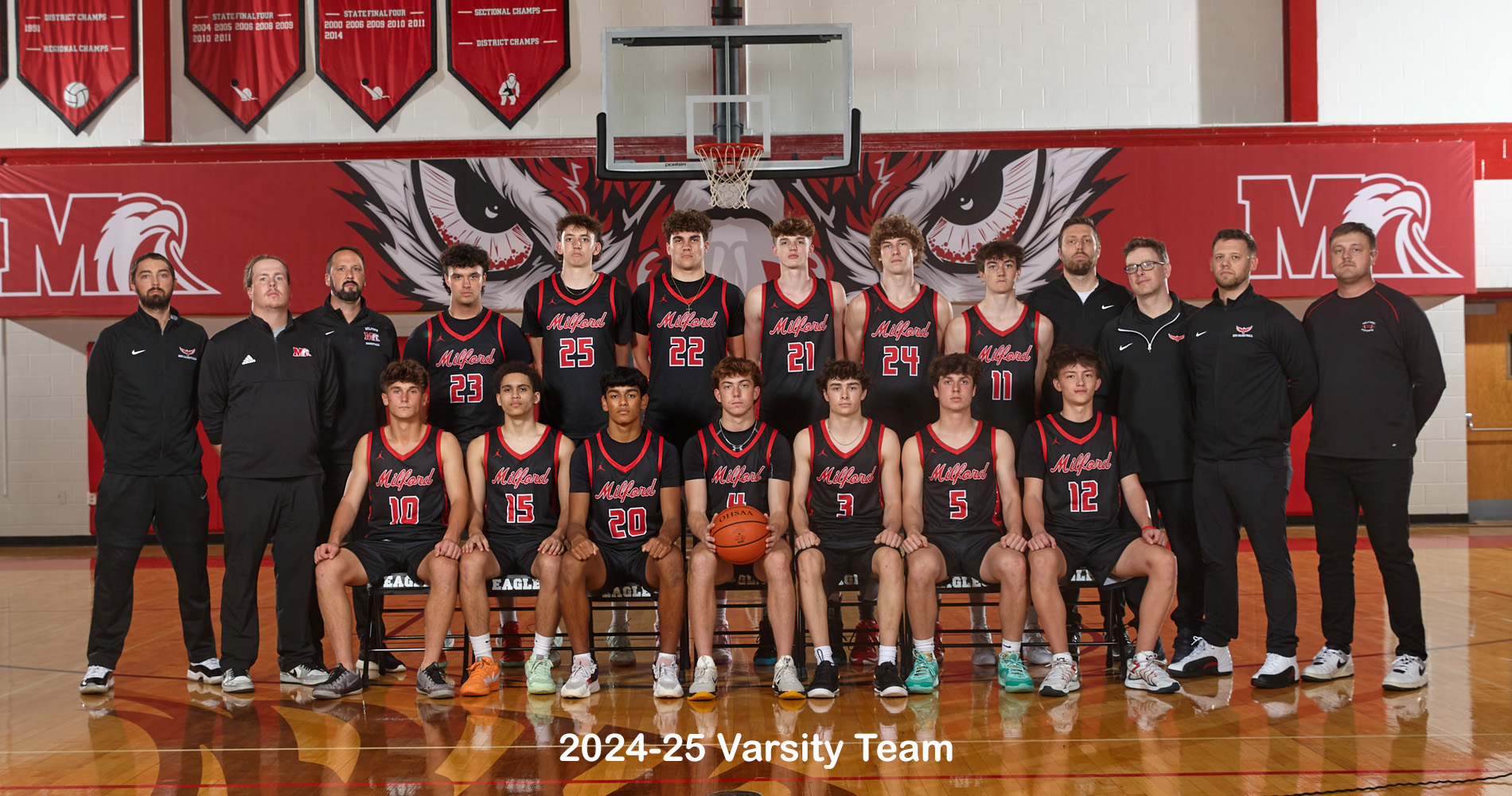 2024-25 Boys Basketball Varsity Team