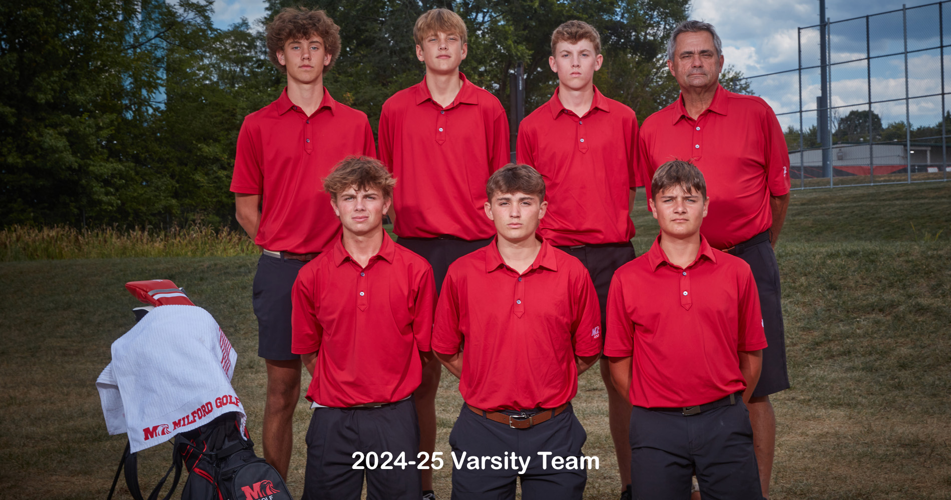 2024 Boys Golf Varsity Team