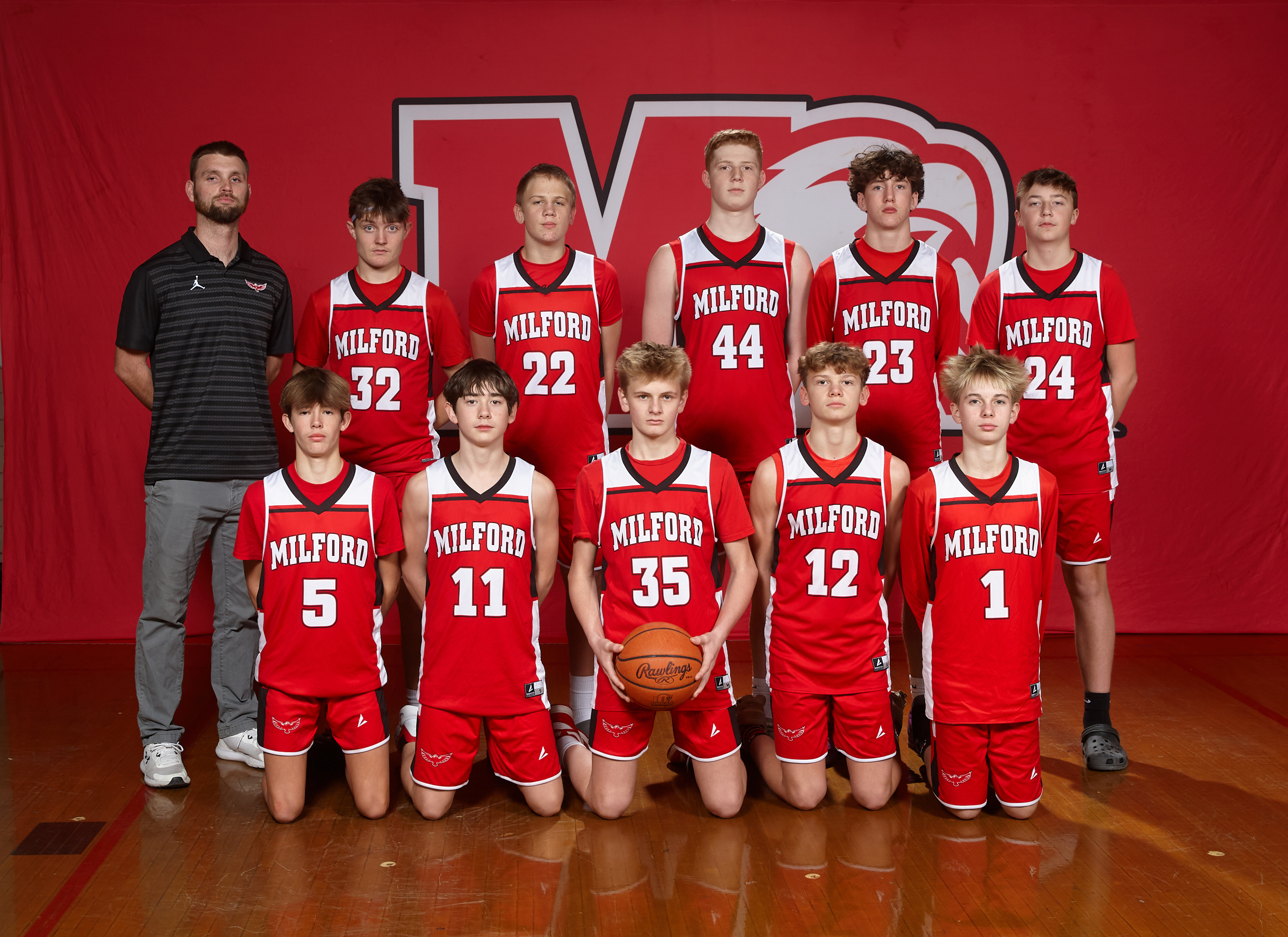 2024-25 Boys 8th Grade Red Basketball