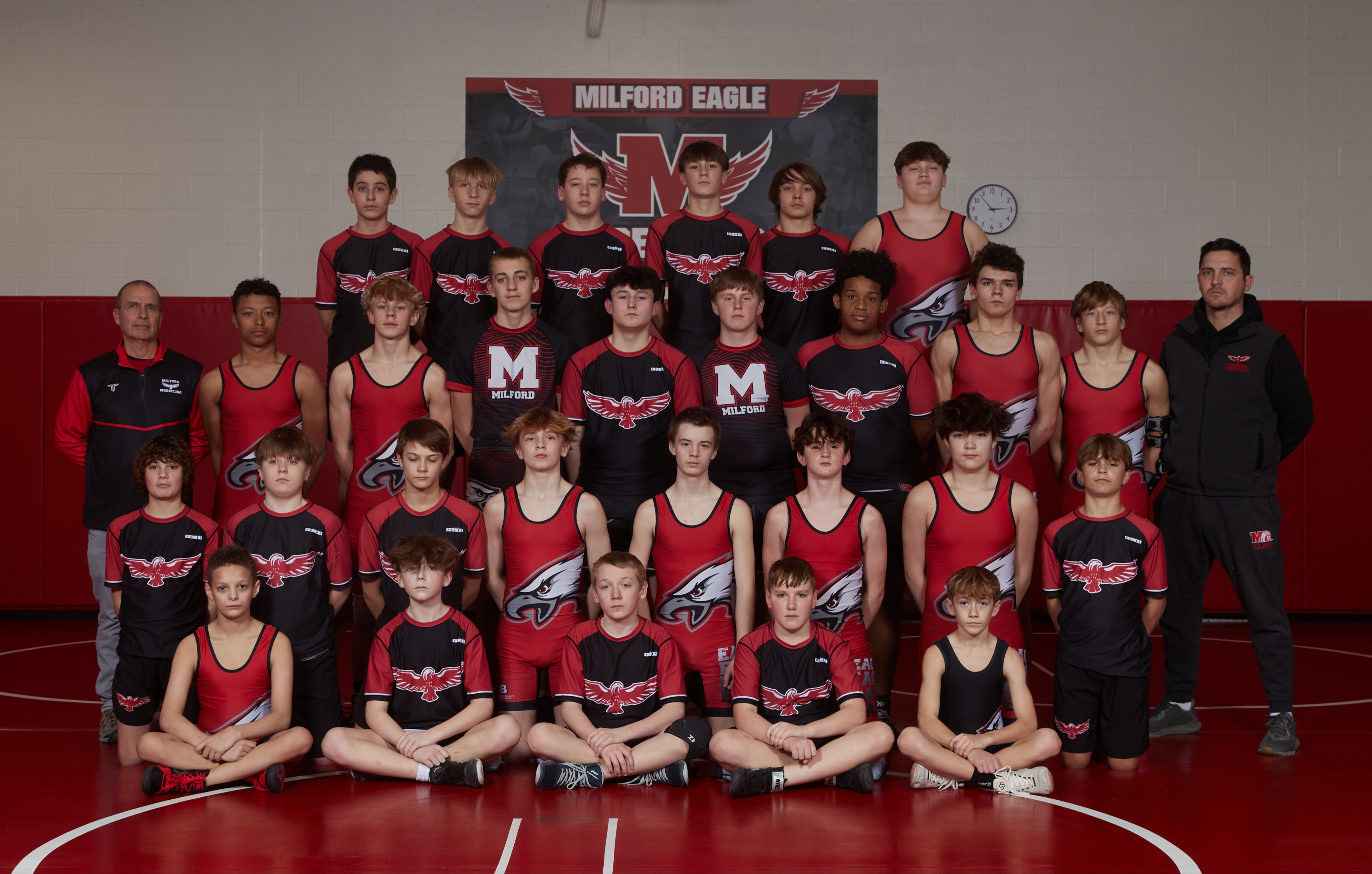 2024-25 Boys Junior High Wrestling Team