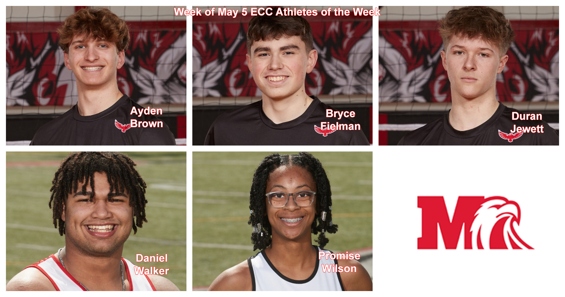 ECC Athletes of the Week May 5