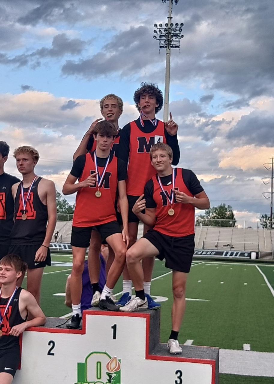 Boys 4x400m Relay - 3:41.70*  1st Place - STATE CHAMPS (Camden Barbro, Liam Kegley, Luke Morgan, Logan Wiesner)