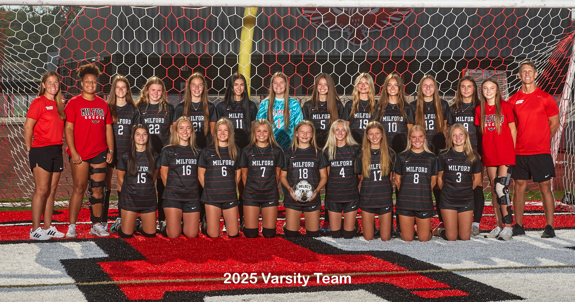 2025 Girls Soccer Varsity Team