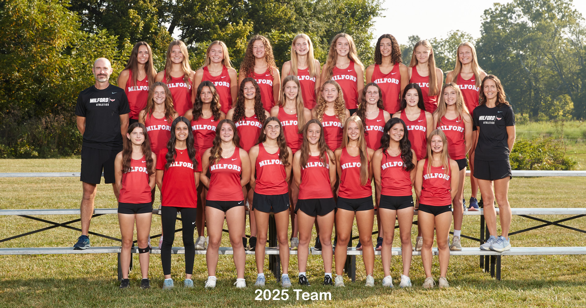 2025 Girls Cross Country Team