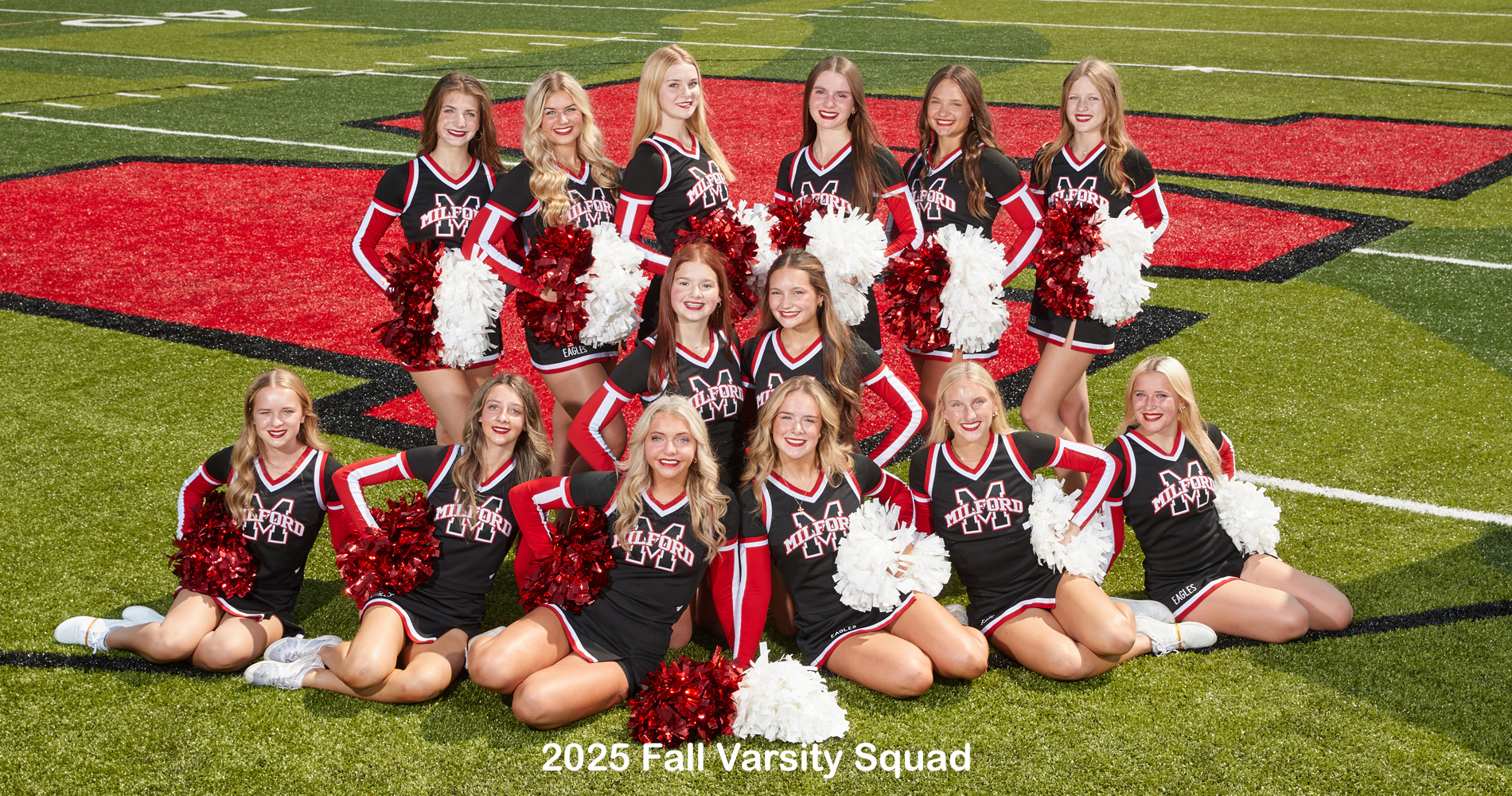 2025 Fall Varsity Cheerleading Squad