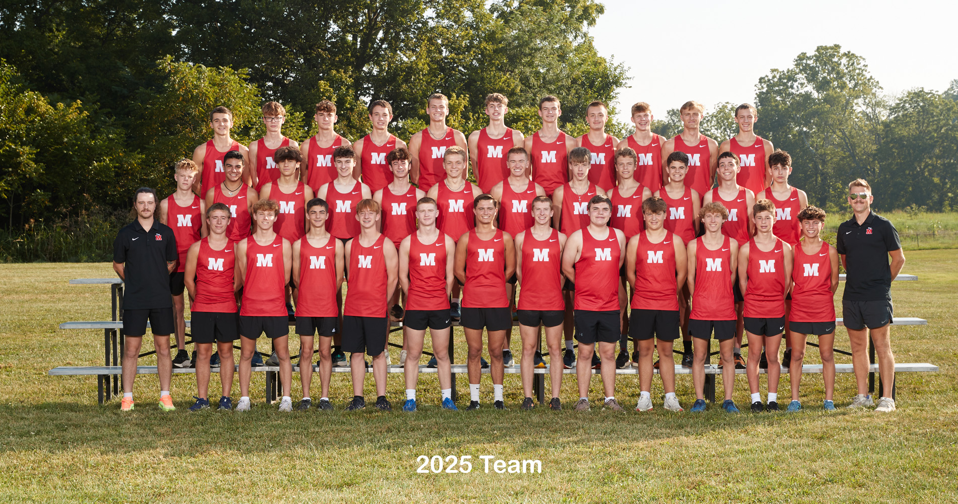 2025 Boys Cross Country Team