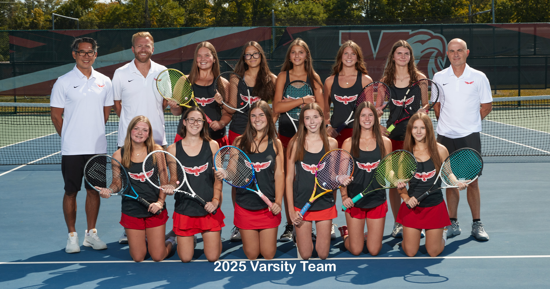 2025 Girls Tennis Varsity Team