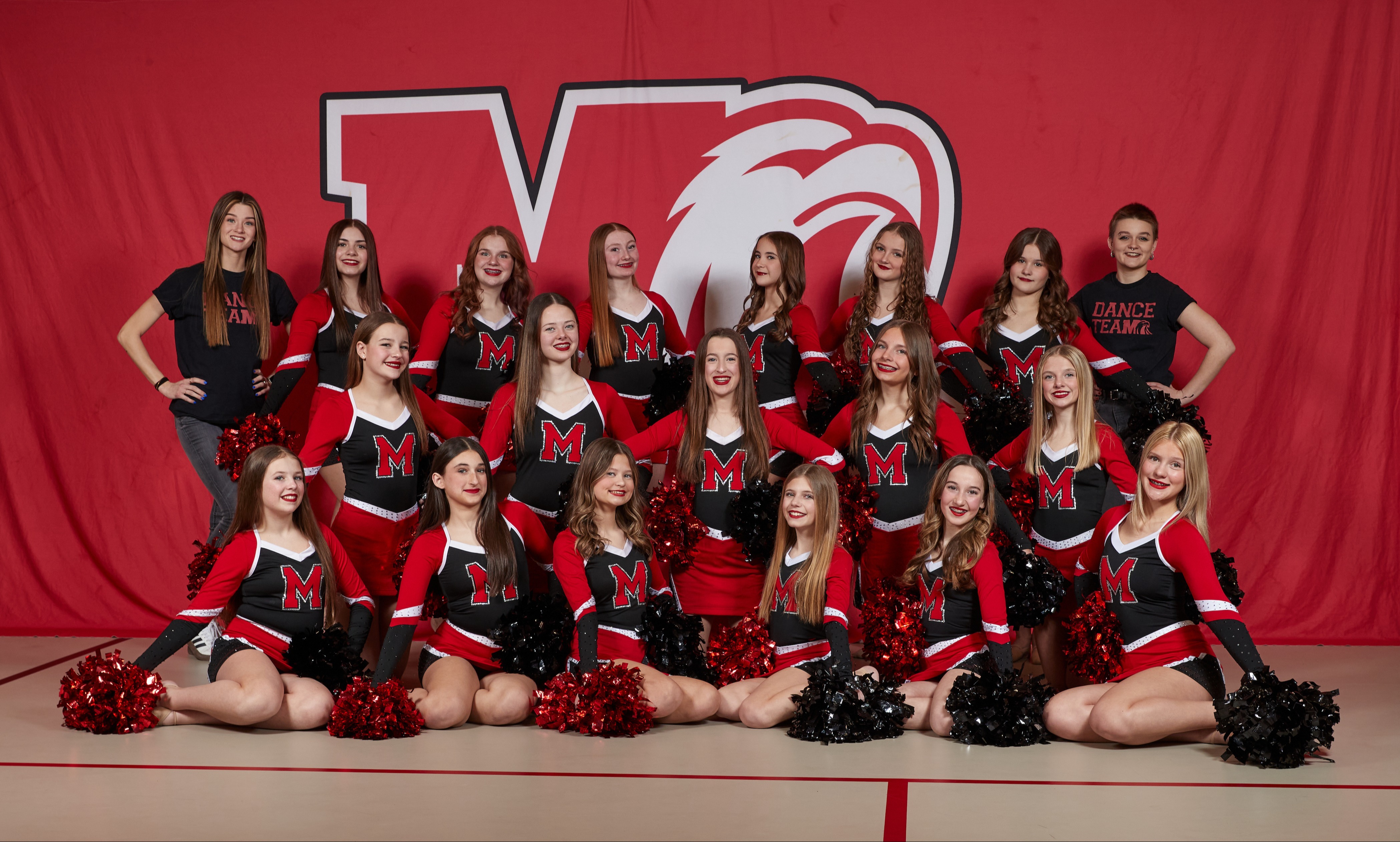 dance team photoshoot