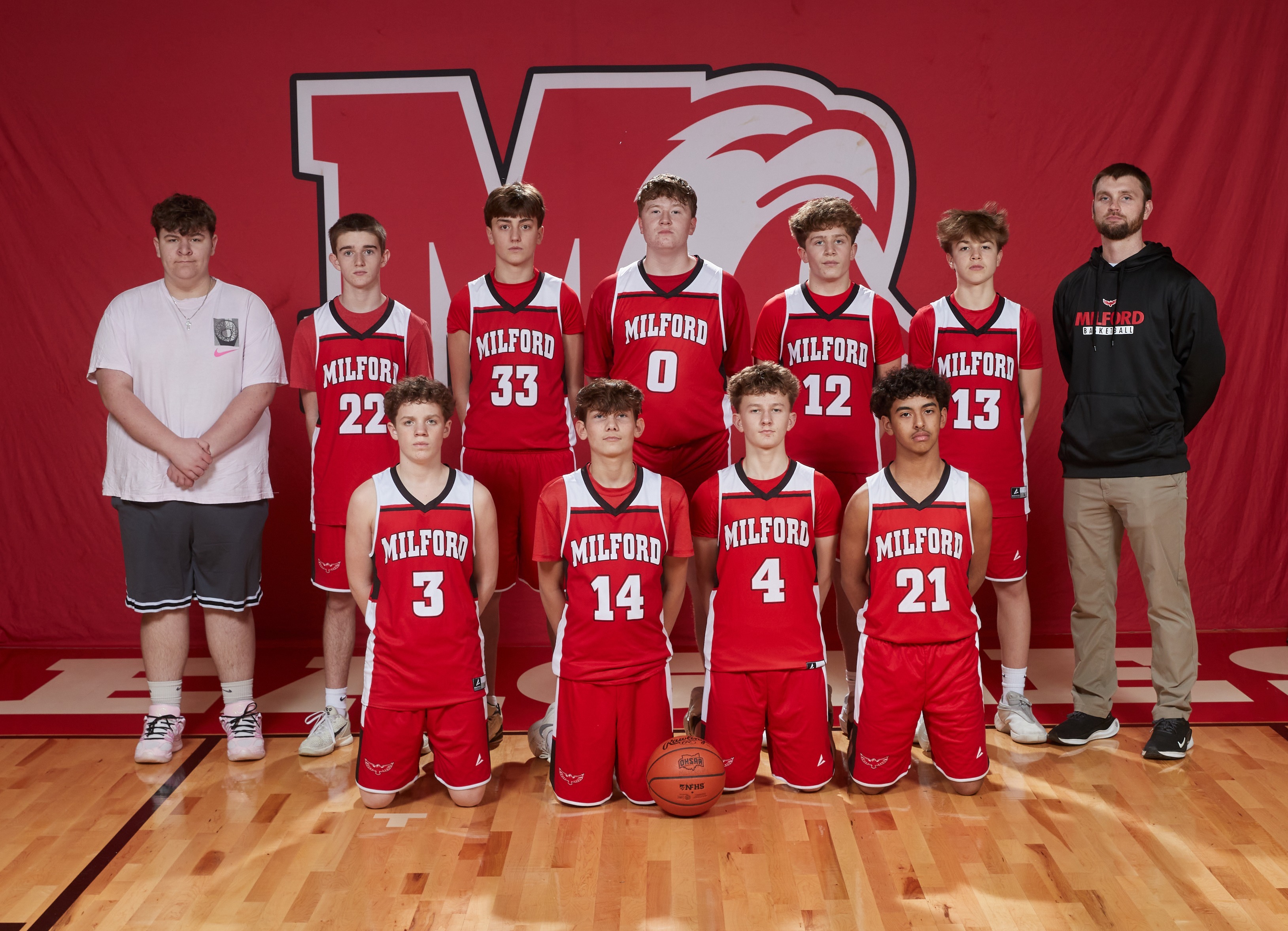 2025-26 Boys 8th Grade Red Basketball