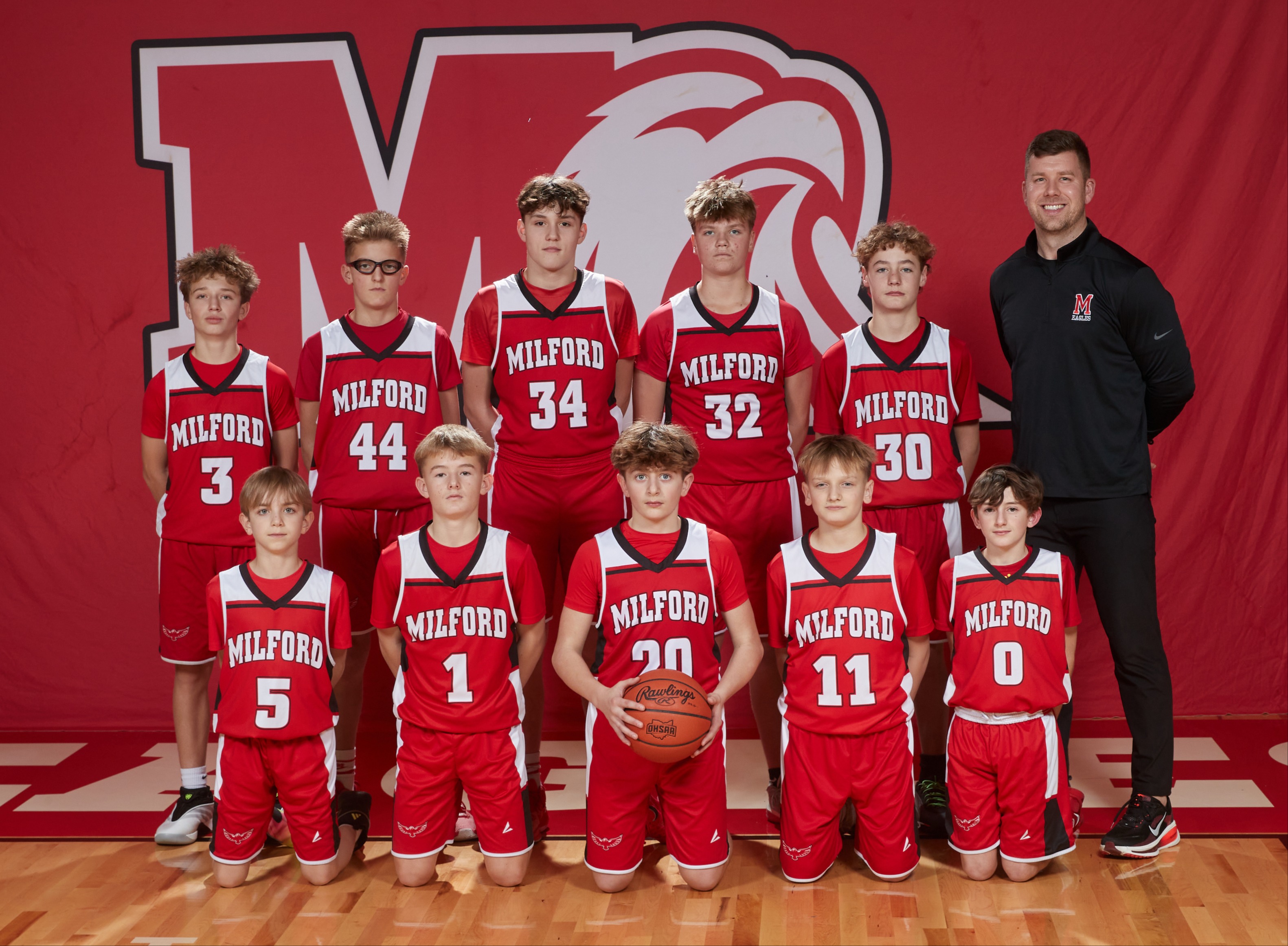 2024-25 Boys 7th Grade Basketball Red