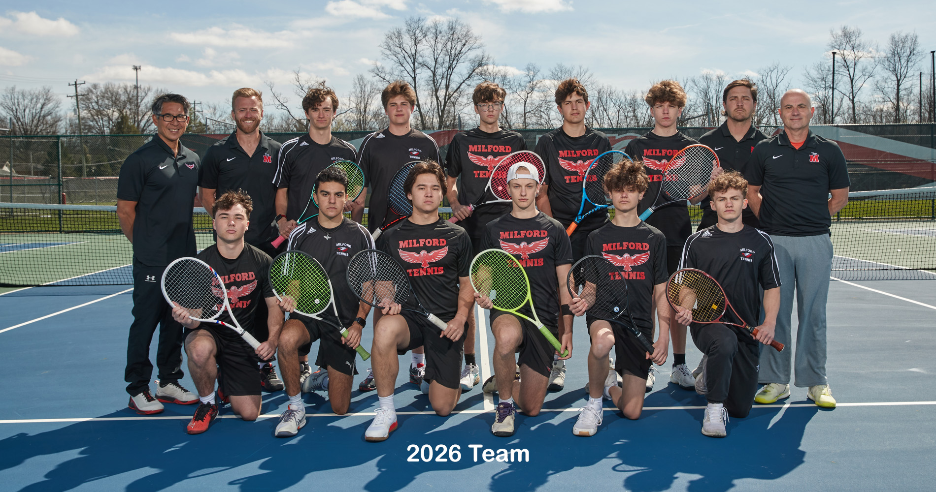 2026 Boys Tennis Team