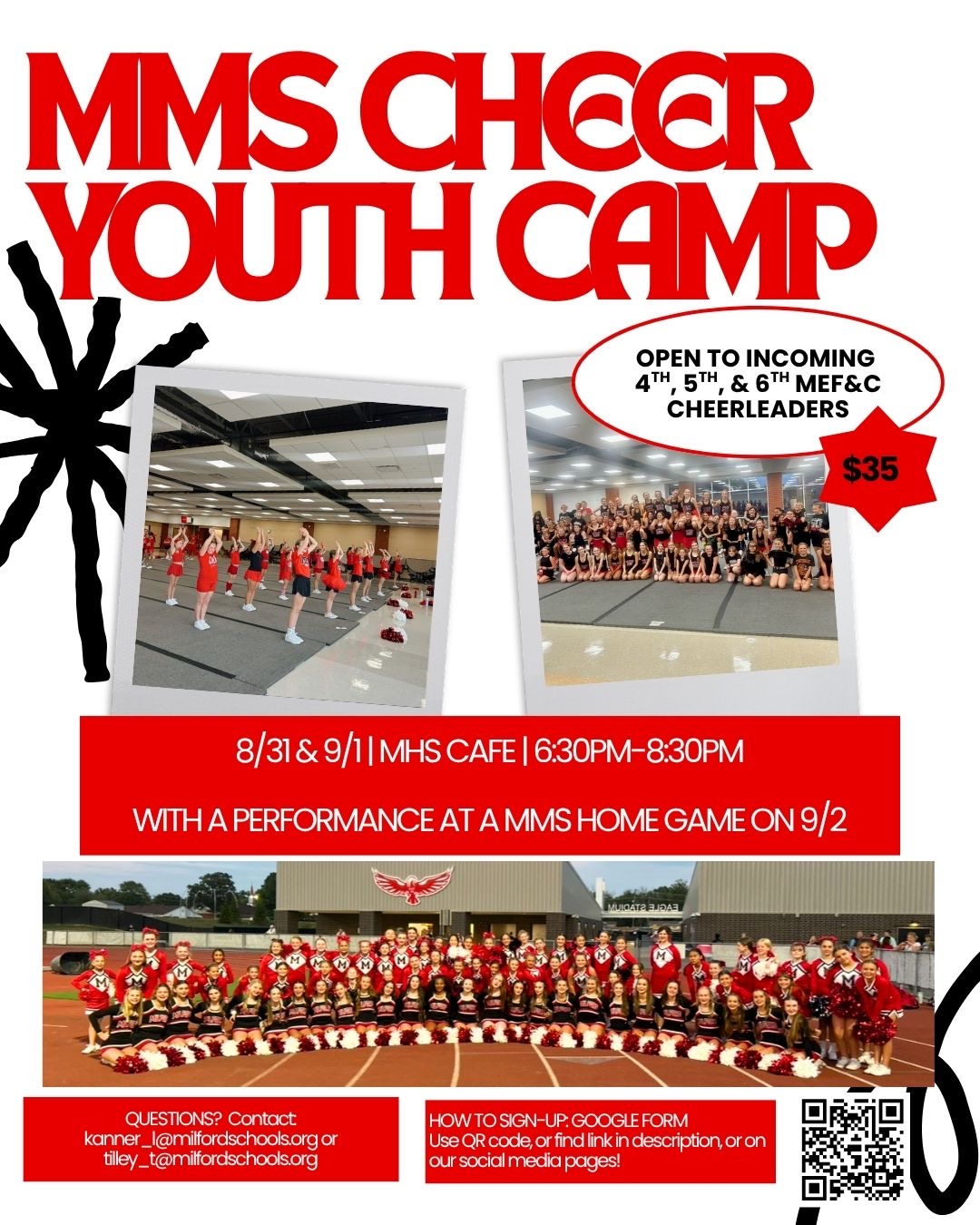 Cheer Fundraiser