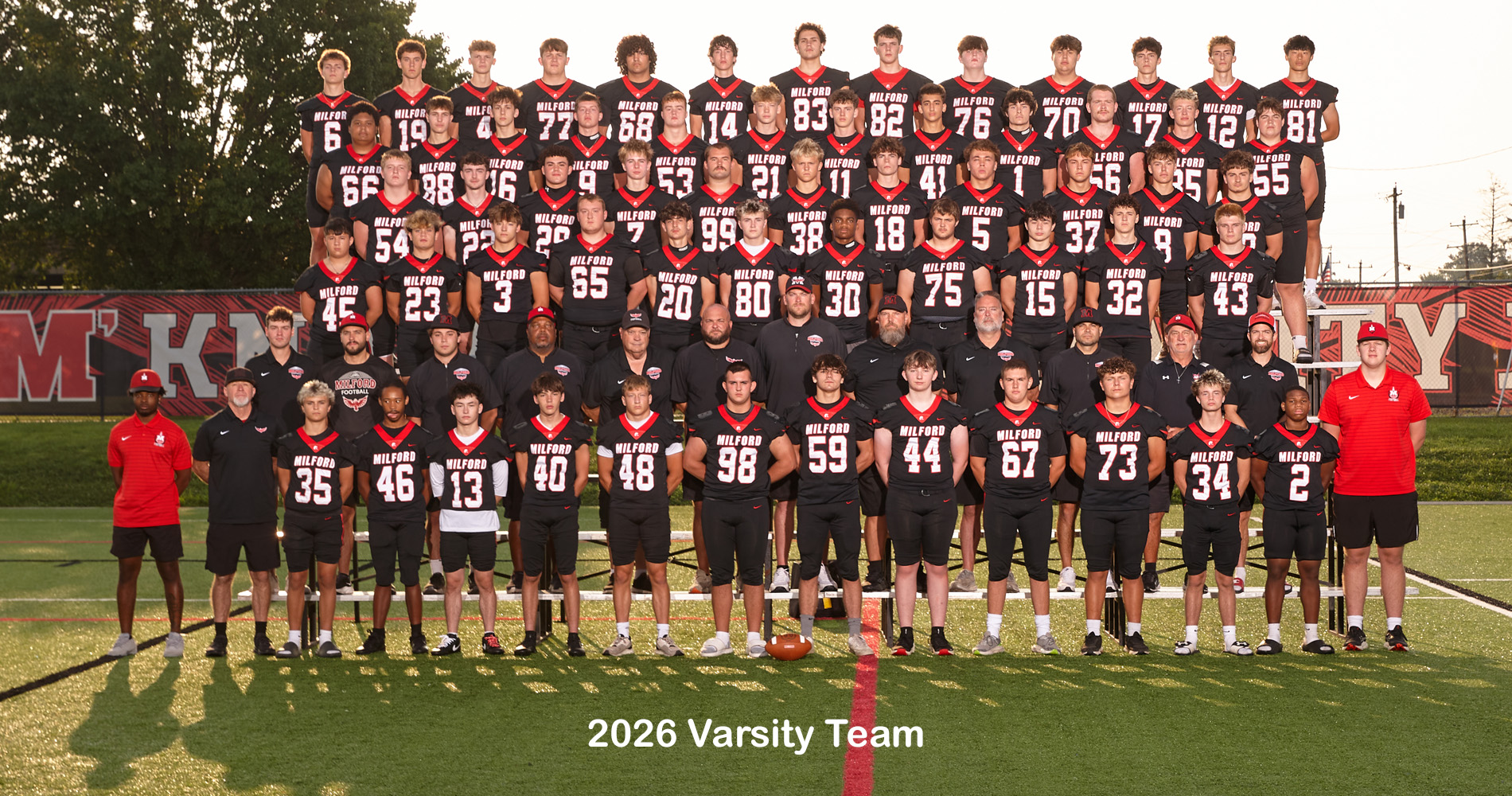 2026 Varsity Football Team