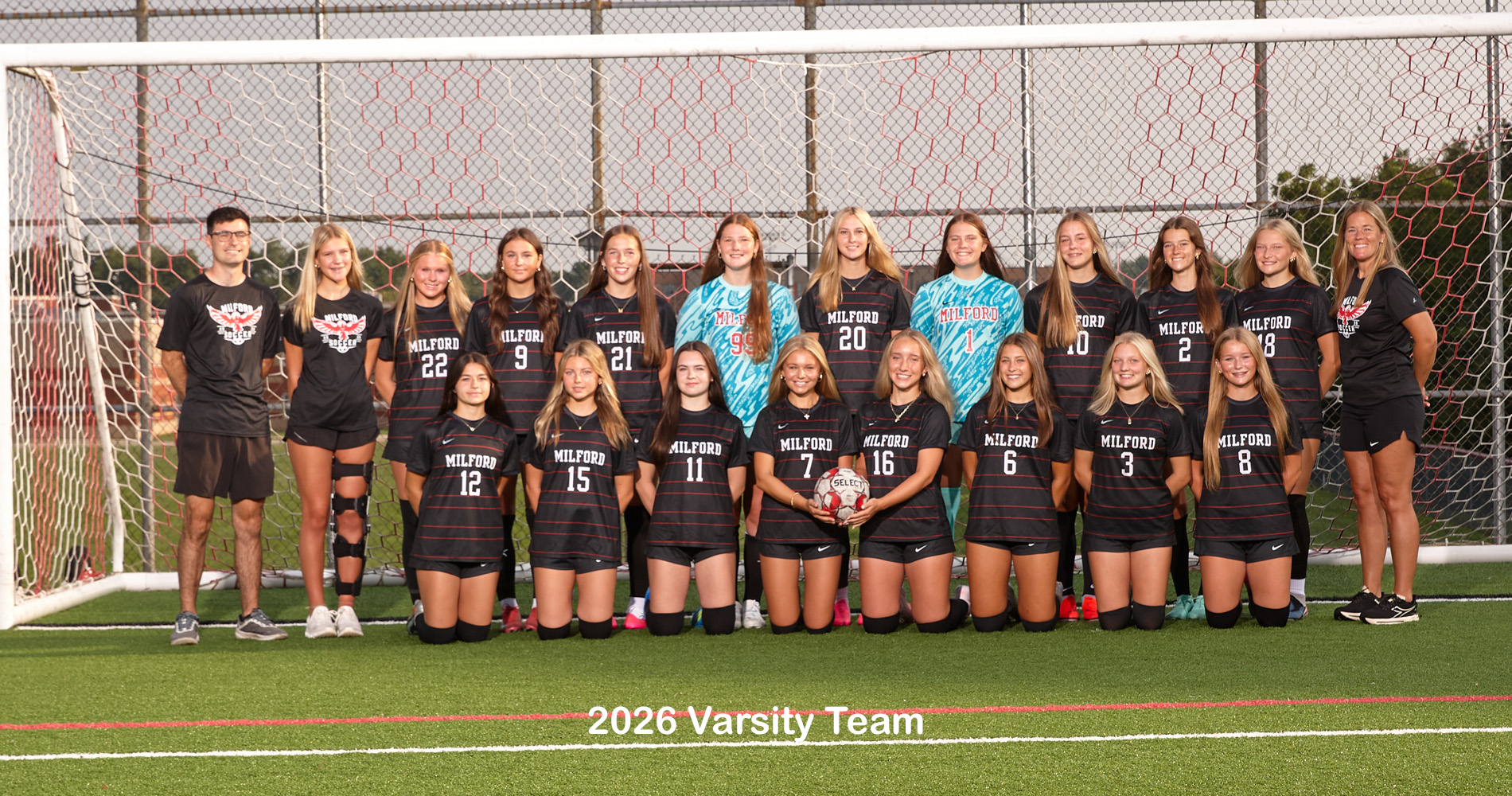 2026 Varsity Girls Soccer Team