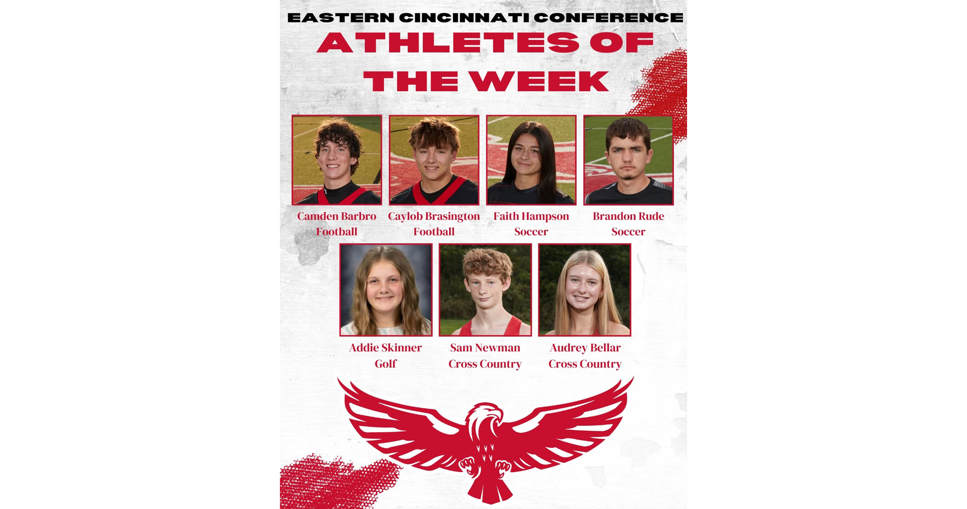 ECC Athletes of Week Sep 15