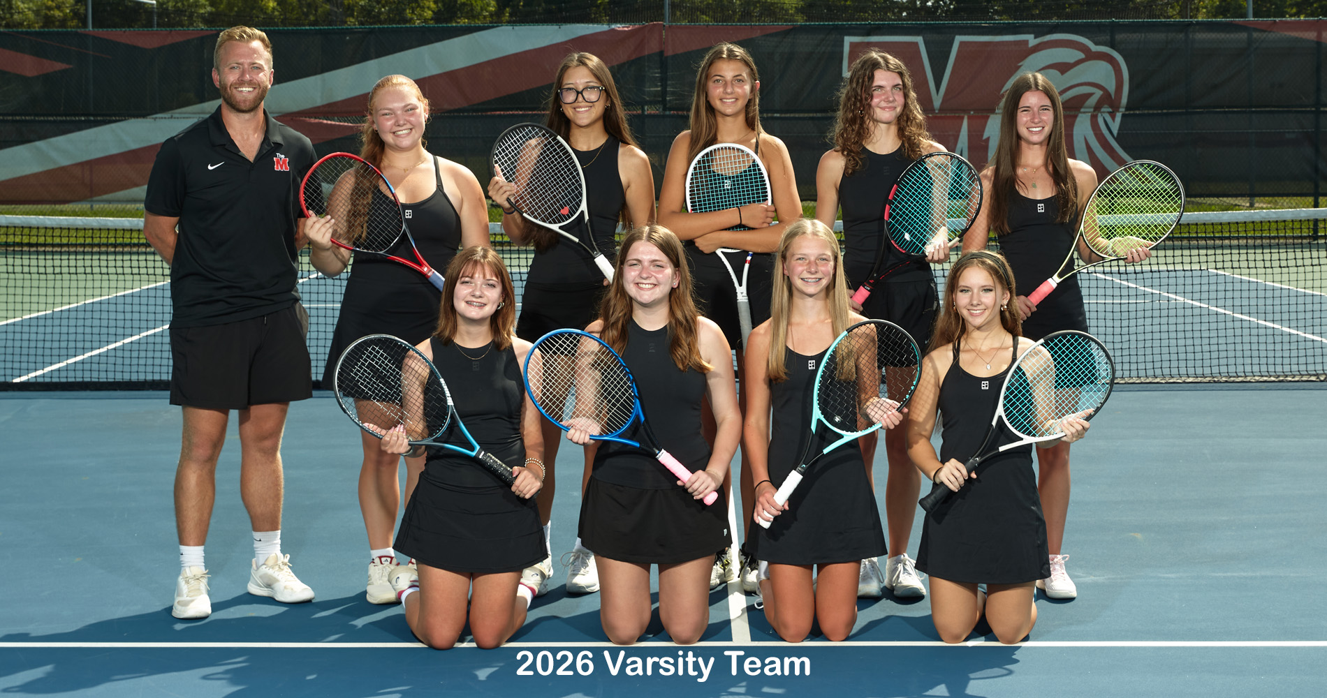 2026 Girls Tennis Varsity Team