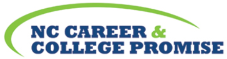 graphic with text saying NC career & college promise