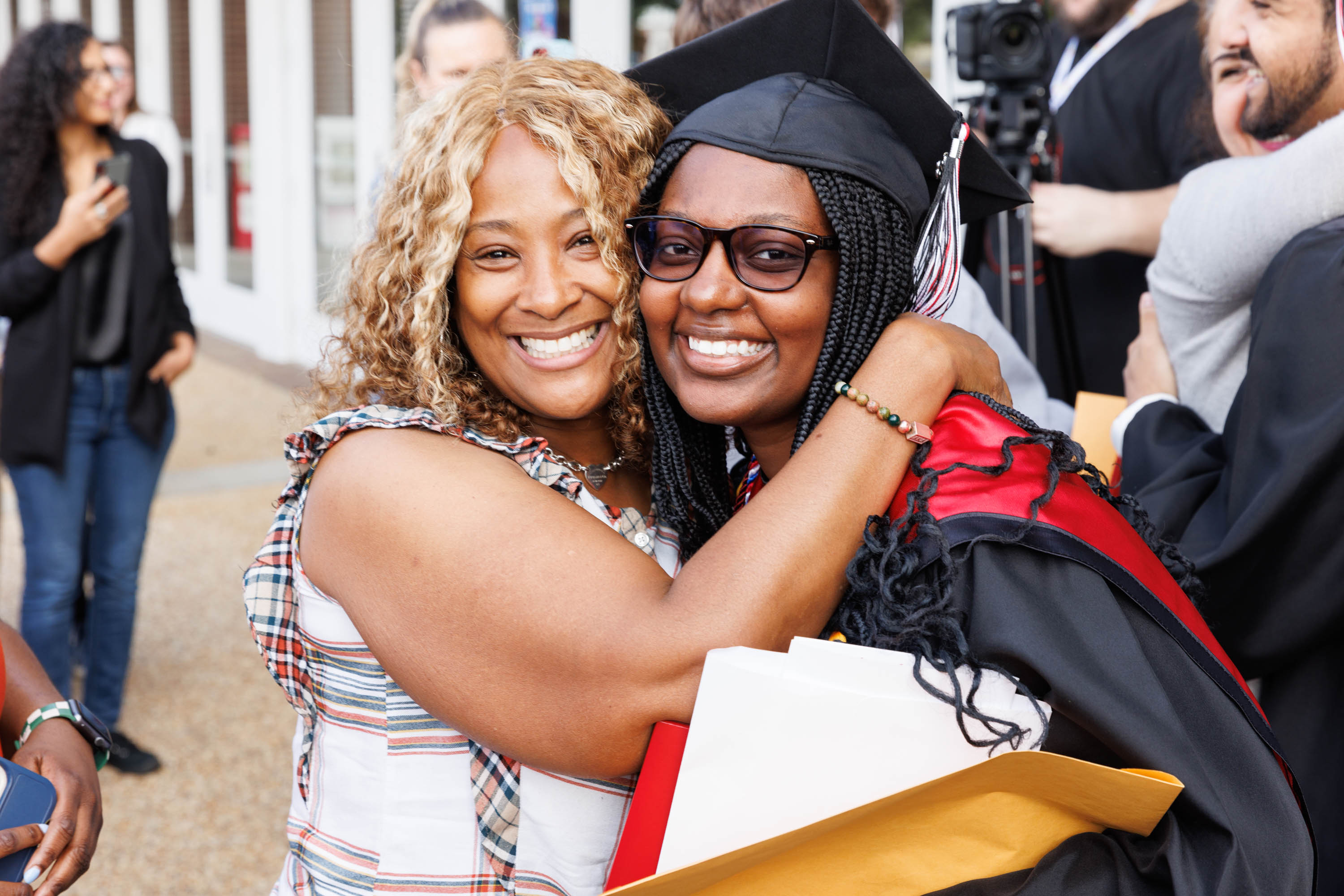 Mother and Daughter at Graduation