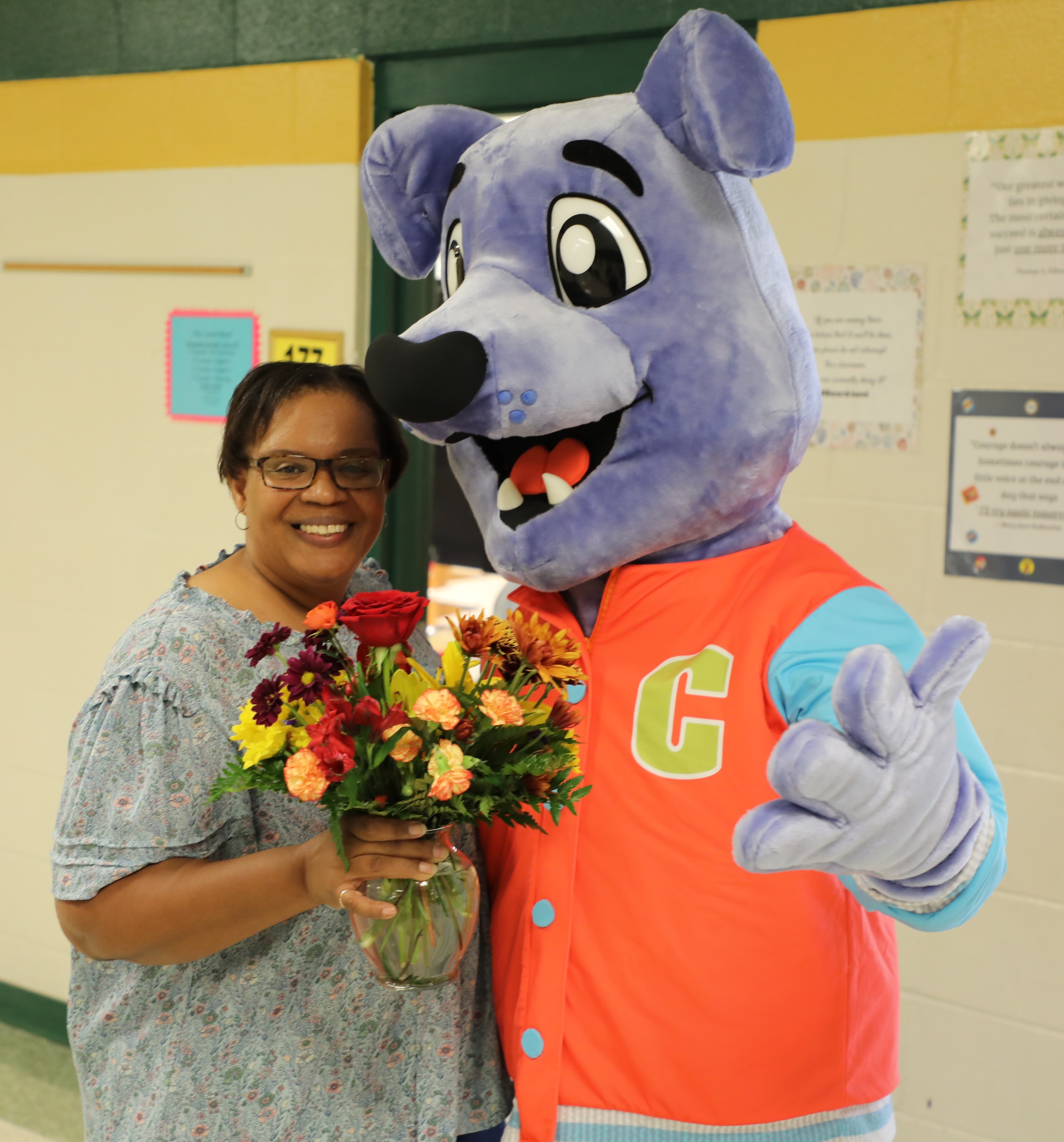 Gail with Cooper