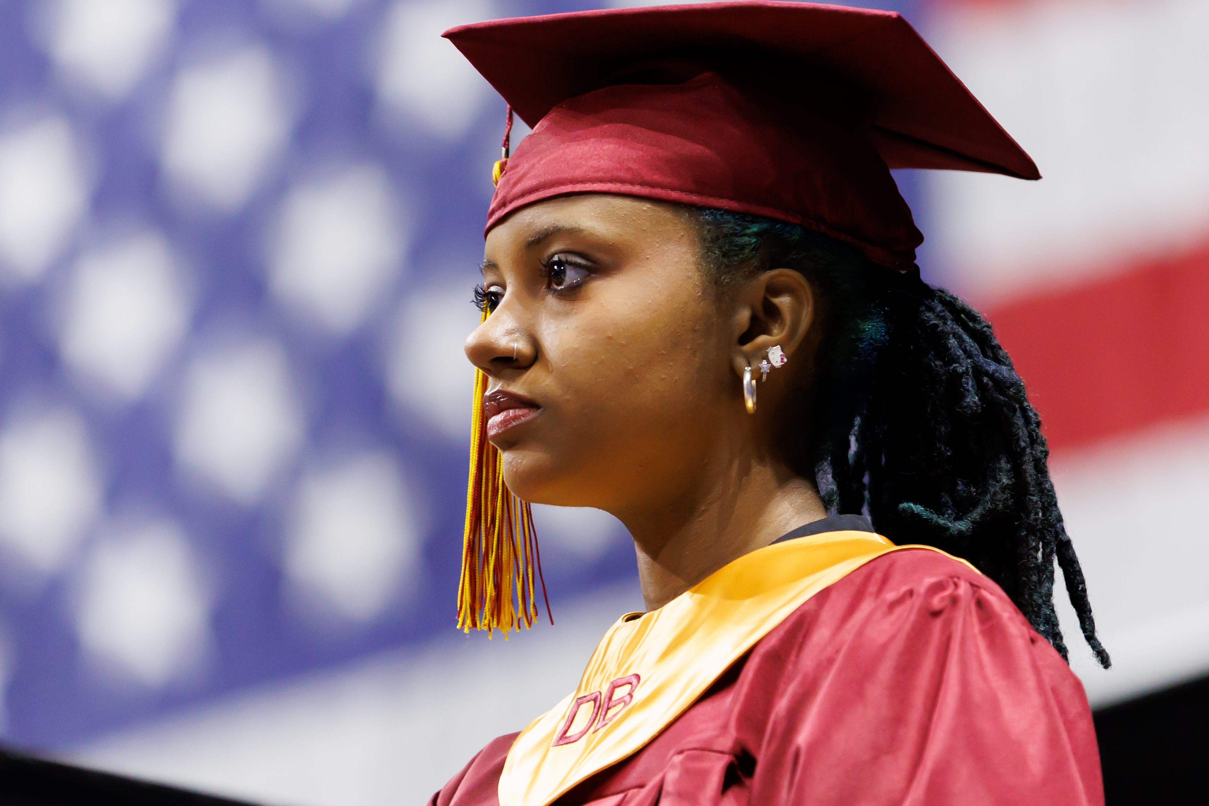 Student at Graduation