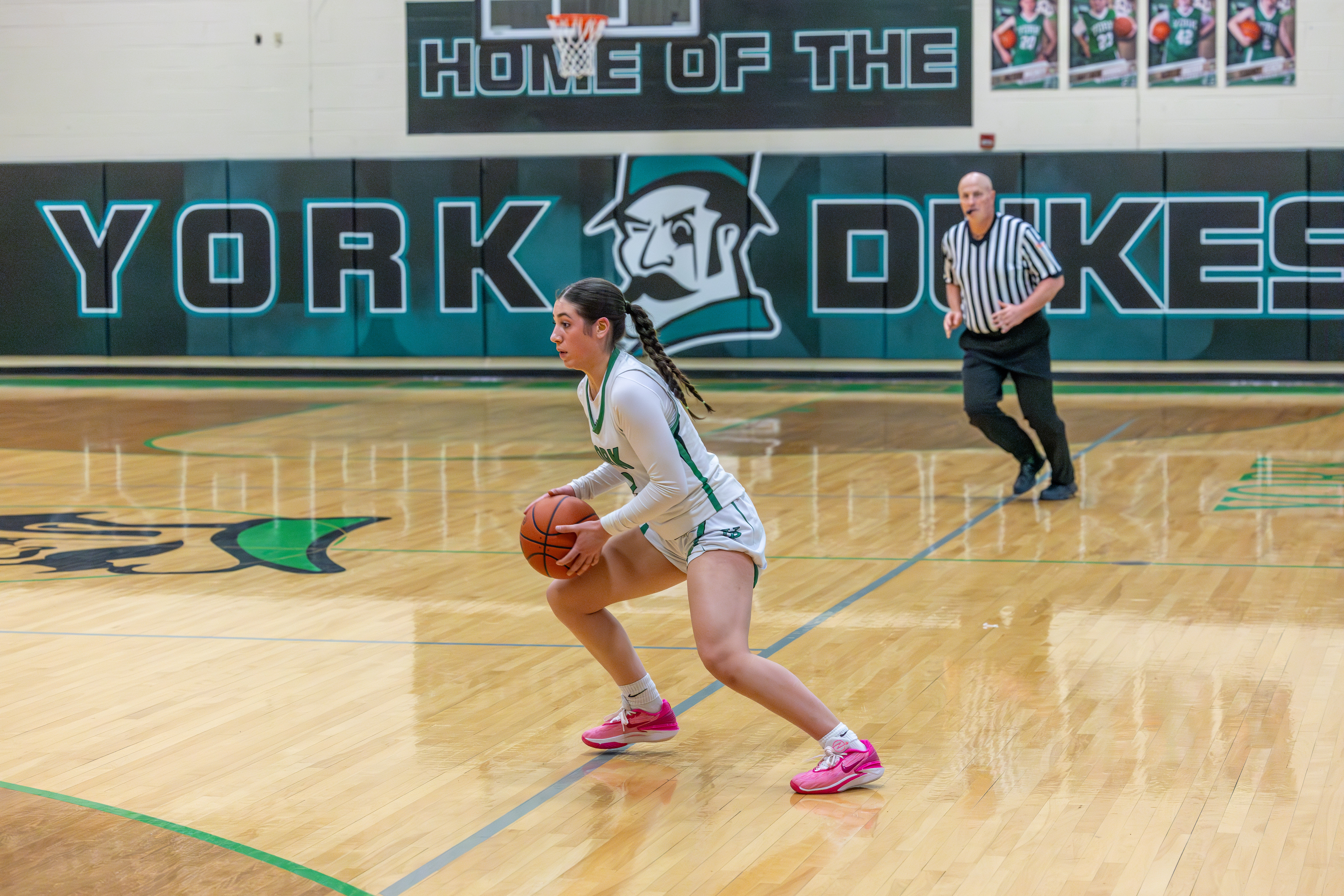 Girls Basketball Action Shots