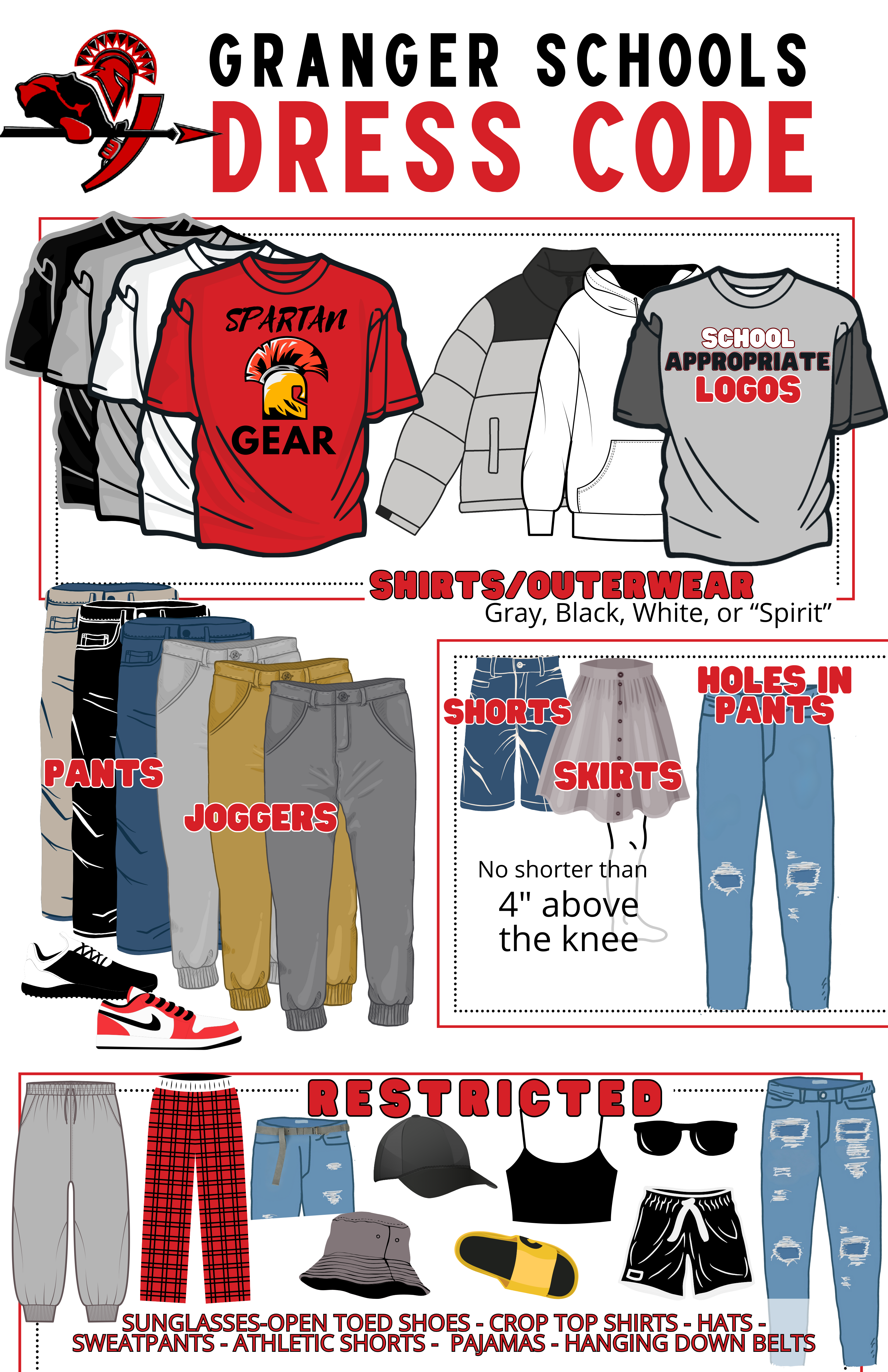 GSD dress code examples